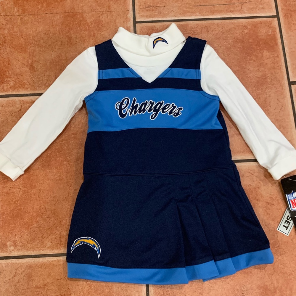 NFL Chargers Cheerleader Dress 24 months